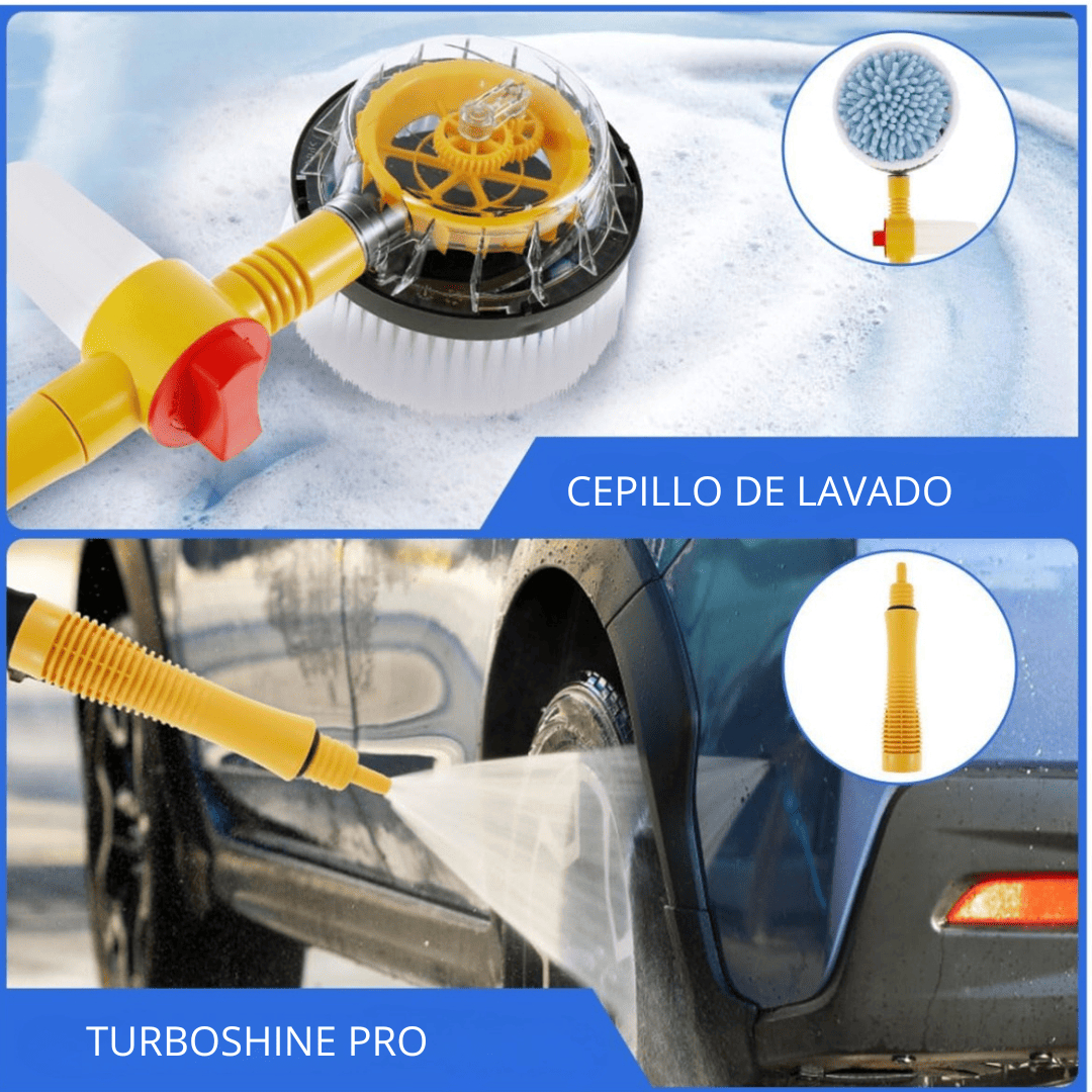 Cepillo Lavado a Presion TurboShine Pro