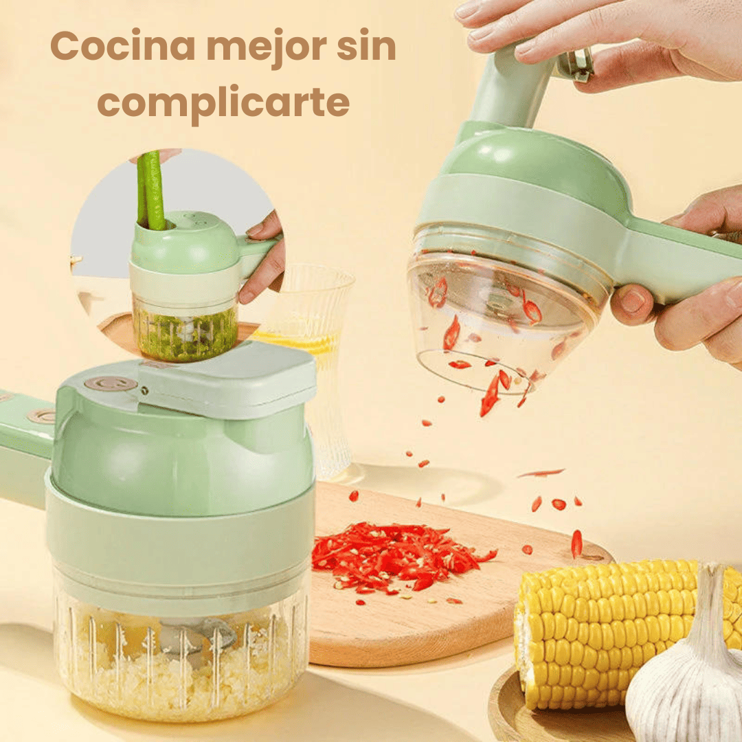 Cortador De Verduras Eléctrico Portátil