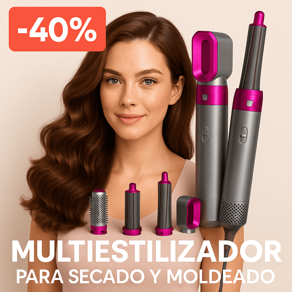 Cepillo Secador Multifuncional 5 en 1