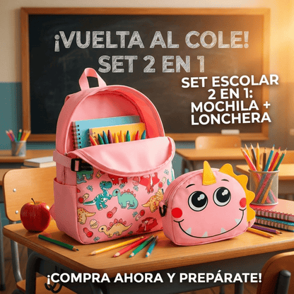 Set Escolar Primeros Pasos 2 en 1