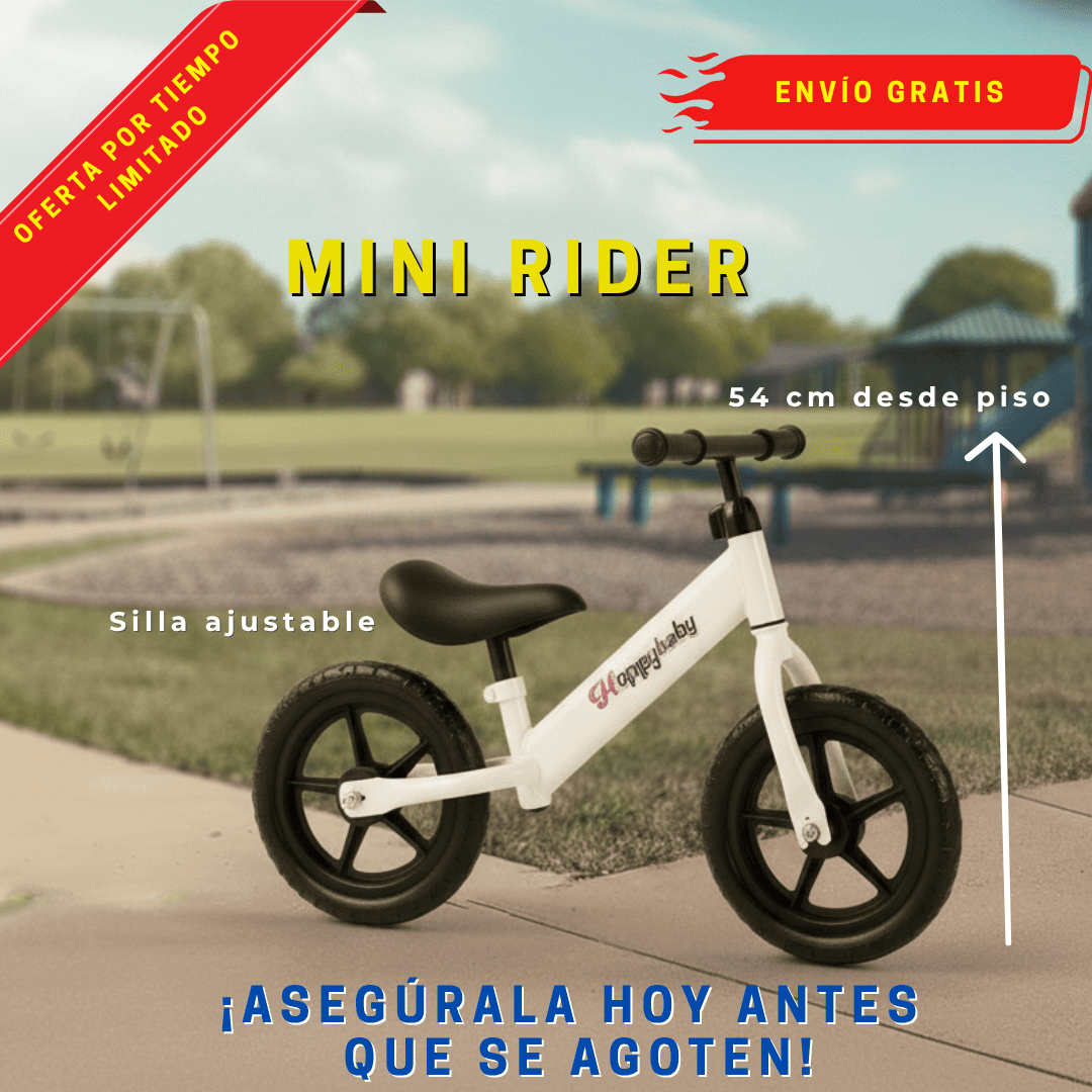 Bicicleta de equilibrio Mini Rider