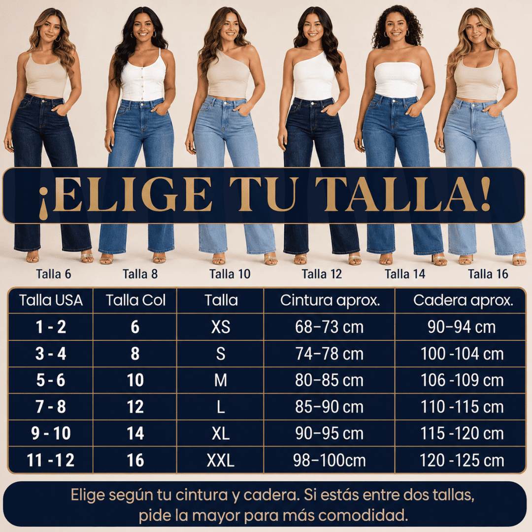 JEANS PALAZZO CLASSIC
