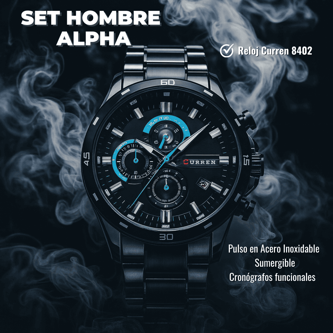 Combo Reloj Curren 8402+Gafas Wayfarer