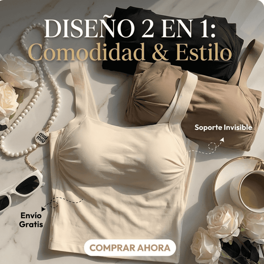Blusa Brasier 2 en 1