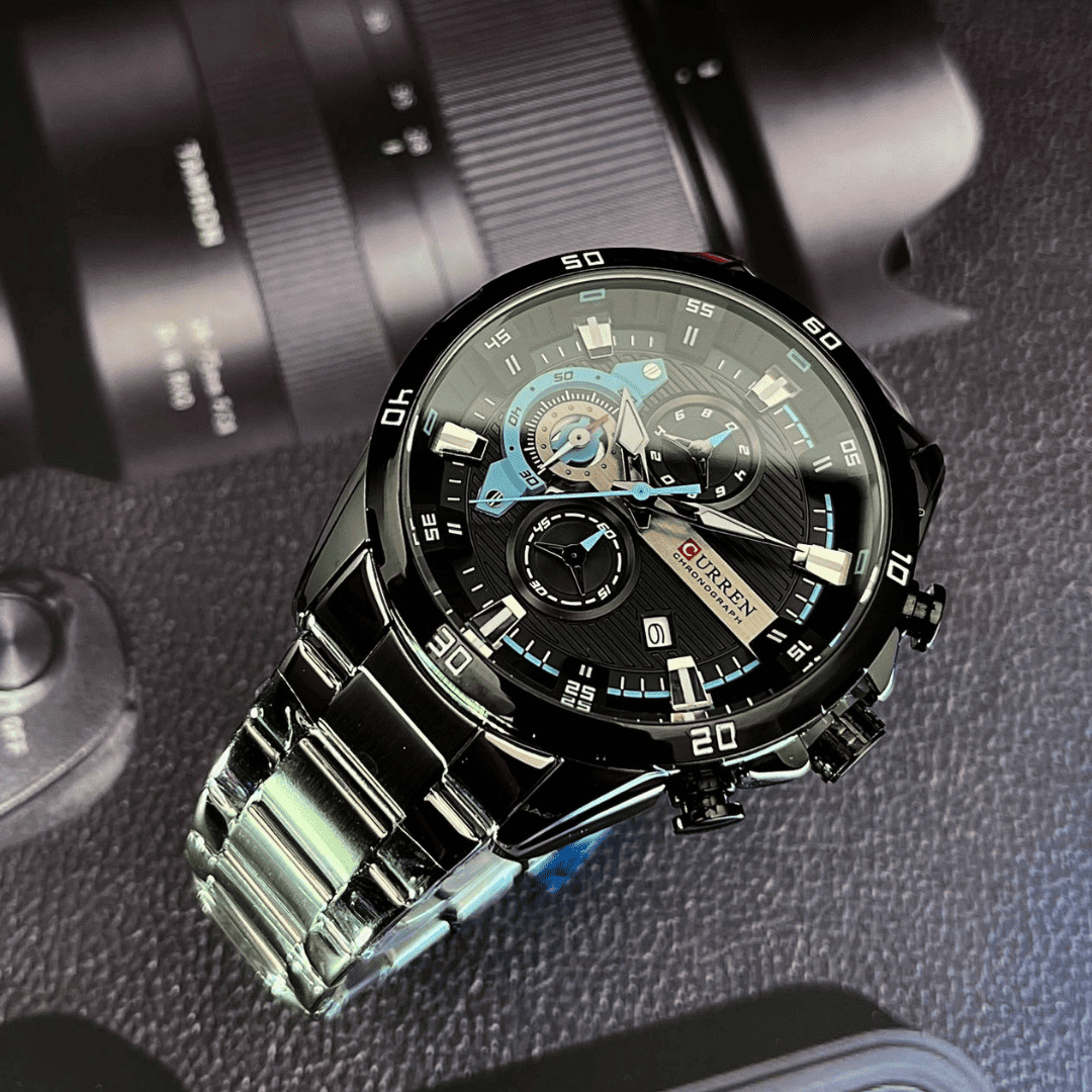 Combo Reloj Curren 8402+Gafas Wayfarer